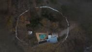 The white-painted circle around the house in Bring Her Back serves as both a supernatural barrier and a symbol of Laura's need for control. (Image via A24)